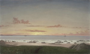 Coffin's Beach at Sunset, c.1862 (inv. 31)