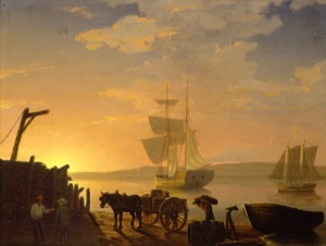 Unloading a Ship, c.1850 (inv. 235)