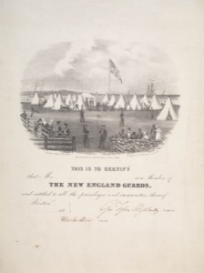 Encampment at Barnstable, Sept, 1839, c.1840 (inv. 505)