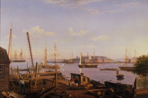 The Fort and Ten Pound Island, Gloucester (Harbor Scene), 1848 (inv. 58)