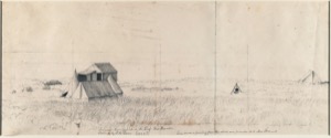 Fremont's Encampment at the Loaf, West Gloucester, 1862 (inv. 154)