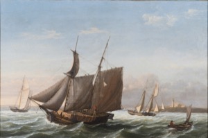 Sailing off the Maine Coast, 1850 (inv. 305)