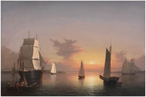 View of Gloucester Harbor, Late 1855–60 (inv. 96)