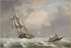 Ships in a Squall, 1849 (inv. 599)