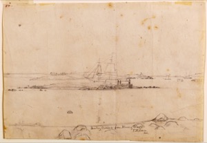 Looking Outward from Head of Harbor, 1850s (inv. 138)