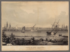 View of New Bedford: From the Fort near Fairhaven, 1845 (inv. 362)
