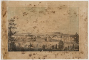 A view of Newton Corner as seen from Fiske's Hill, n.d. (inv. 377)