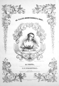 On Ellen's Bosom Blushed a Rose, 1839 (inv. 762)