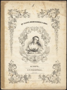 On Ellen's Bosom Blushed a Rose, 1839 (inv. 584)