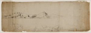 South East View of Owl's Head , from the Point of the Island, 1855 (inv. 129)