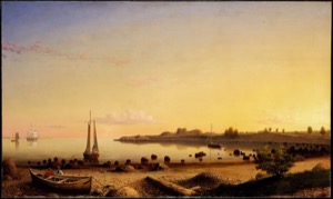 Stage Fort across Gloucester Harbor, 1862 (inv. 237)