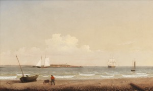 Ten Pound Island from Pavilion Beach, 1850s (inv. 15)