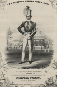 The Norfolk Guards Quick Step, 1840 (inv. 519)