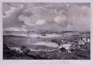View of the Town of Gloucester, Mass., 1836 (inv. 352)