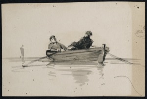 Two men in a Boat, n.d. (inv. 285)