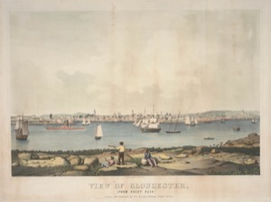 View of Gloucester, (from Rocky Neck), 1846 (inv. 510)