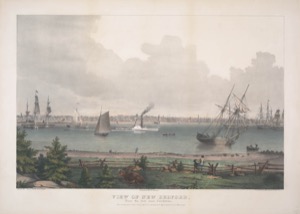 View of New Bedford, From the Fort Near Fairhaven, 1845 (inv. 517)