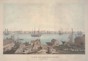 View of Newburyport (from Salisbury), 1845 (inv. 518)