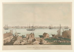 View of Newburyport from Salisbury, 1845 (inv. 440)