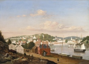 View of Norwich, Connecticut, 1847 (inv. 394)