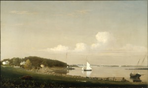 View of Gloucester from "Brookbank," the Sawyer Homestead, c.1856 (inv. 95)
