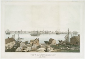 View of Newburyport, (From Salisbury), 1845 (inv. 499)