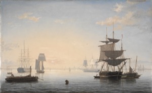 Harbor of Boston, with the City in the Distance, c.1846–47 (inv. 88)