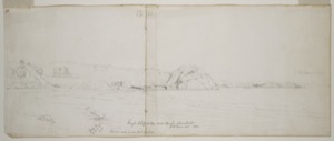Eagle Cliff at Old Neck Beach, Manchester, 1864 (inv. 163)