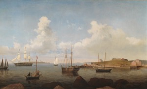 The Old Fort and Ten Pound Island, Gloucester, 1850s (inv. 30)