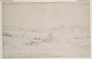 Westward View from near East End of Railroad Bridge, Mid 1850s (inv. 118)