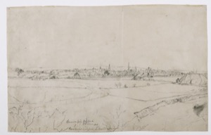 Gloucester from Steepbank, c.1855 (inv. 125)