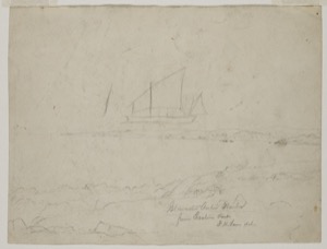 Gloucester Outer Harbor from Eastern Point, 1850s (inv. 148)