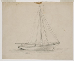 Sloop, Early 1850s (inv. 189)