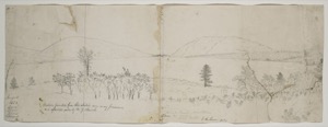 Mount Desert Mountains, from Bar Island, Somes Sound, 1850 (inv. 181)