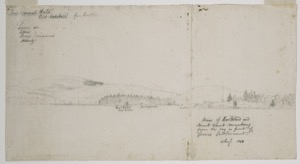 View of Bar Island and Mount Desert Mountains, from the Bay in Front of Somes Settlement, 1850 (inv. 177)