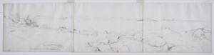 View at Bass Rocks Looking Eastward, 1850s (inv. 156)
