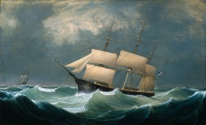 Close Hauled in a Gale, c.1850 (inv. 254)