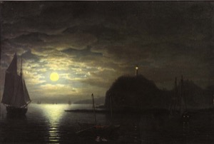 Moonlight, Owl's Head, Northeast View, 1851 (inv. 572)