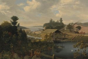 Lanesville, The Mill, 1849 (inv. 93)