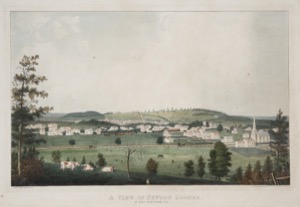 A view of Newton Corner as seen from Fiske's Hill, n.d. (inv. 462)