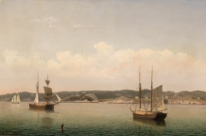 Stage Rocks and the Western Shore of Gloucester Outer Harbor, 1857 (inv. 8)