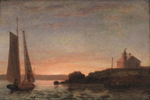 Ten Pound Island at Sunset, 1851 (inv. 25)