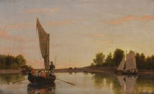 View of Indian Bar Cove, Brooksville, Maine, 1850 (inv. 61)