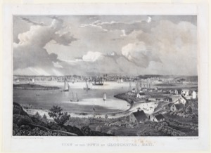 View of the Town of Gloucester, Mass., 1836 (inv. 437)