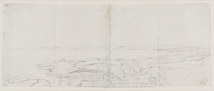 Coffins Beach from the Loaf, 1862 (inv. 153)