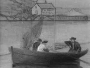 Watch House Point, 1860 (inv. 292). Infrared image (detail)