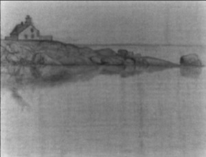 Ten Pound Island, Gloucester, 1850s (inv. 17). Infrared image (detail)