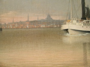 Boston Harbor, 1856 (inv. 203). Conservation photo