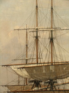 Boston Harbor, 1856 (inv. 203). Conservation photo