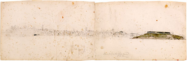 Gloucester from the Outer Harbor, 1852 (inv. 72)